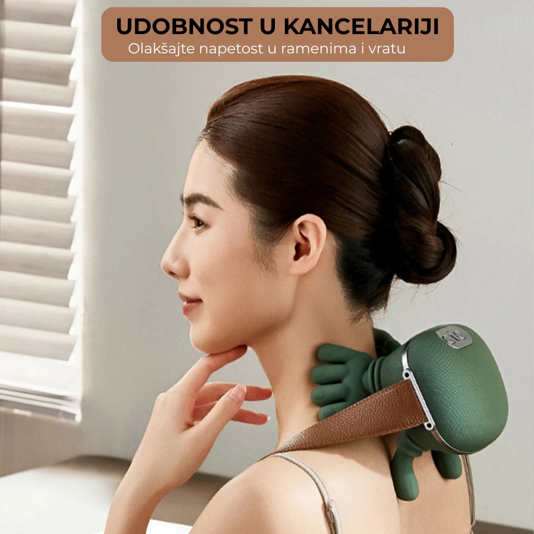 Bionički 4D masažer za vrat