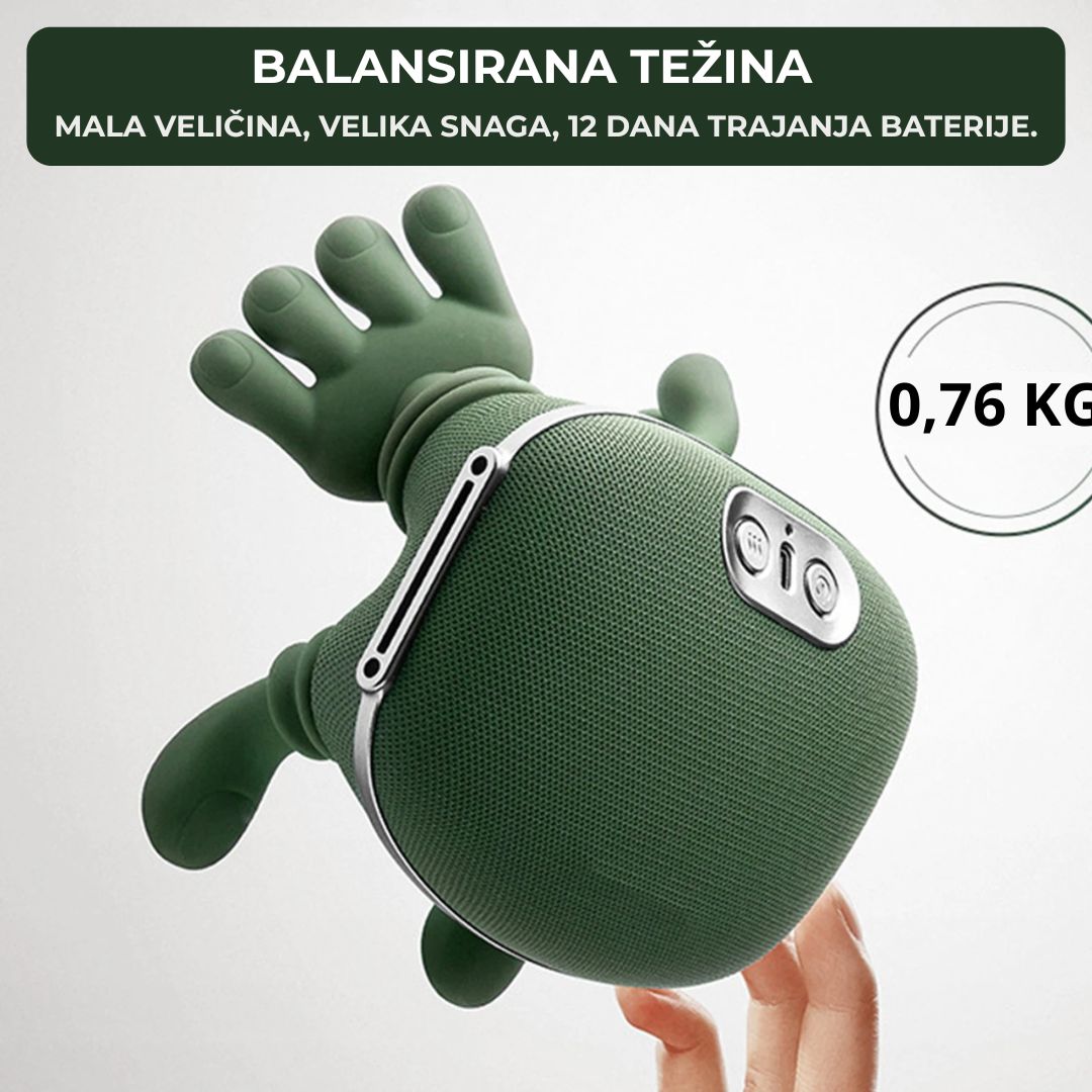 Bionički 4D masažer za vrat